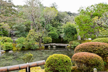 京都　金地院　日本庭園