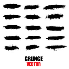 vector template set of grunge banners abstract  backgrounds for promotion