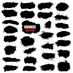 vector template set of grunge banners abstract  backgrounds for promotion