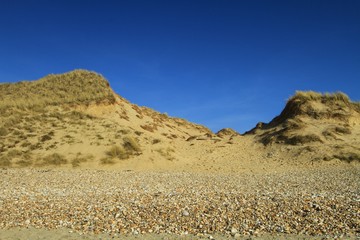 BEACH OF AMBLETEUSE , DUNES OF SLACK , FORT MAHON , PAS DE CALAIS , HAUTS DE FRANCE, FRANCE


