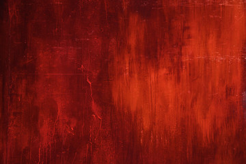 Red Metal rust wall texture surface natural color use for background