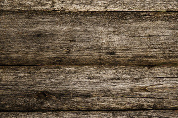 Old shabby rough dark wooden background. Wood texture 