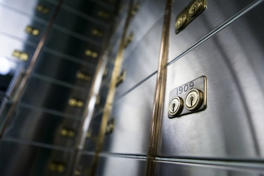 Bank Safe Deposit Boxes