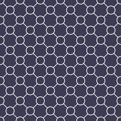 abstract geometric purple circles grid pattern
