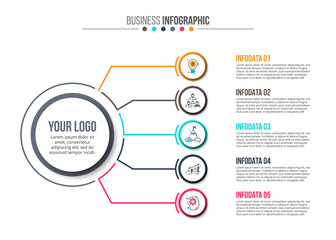 Business data visualization.