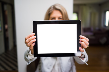 Tablet Computer with blank screen