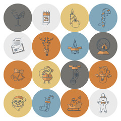 Christmas and Winter Icons Collection