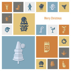 Christmas and Winter Icons Collection