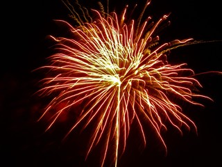Obraz premium feu d'artifice