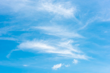 blue sky with cloud