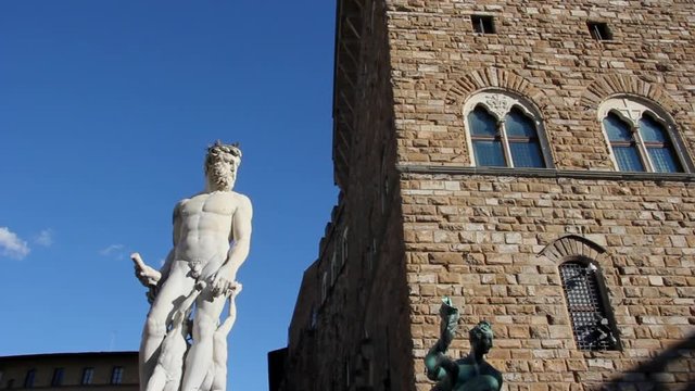 Florence statue of Neptune