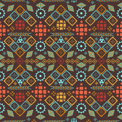 Tribal seamless pattern