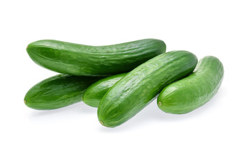 cucumber isolated on white background