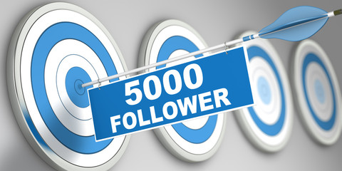 5000 Follower
