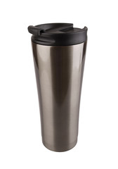 vacuum bottle on a white background