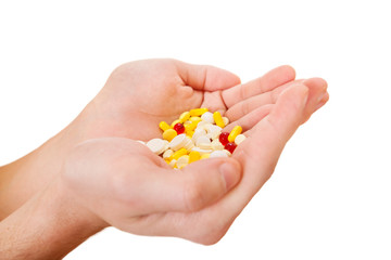 Pills in a Hands