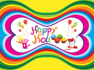 abstract artistic colorful holi background