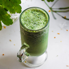 Green smoothies, vegetable, healthy drink