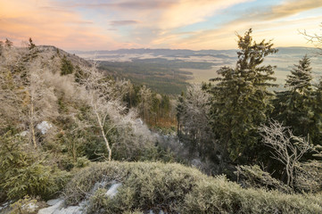 Frosty morning in the Table Mountains