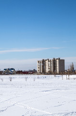 Fototapeta premium winter landscape