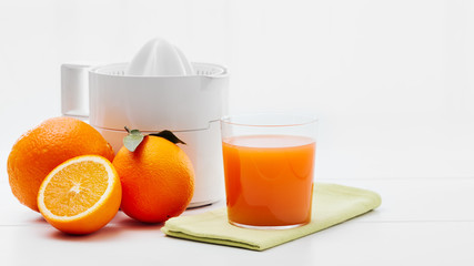 Healthy orange juice