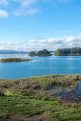 Morning at Pom pee, Khao Laem National Park, Kanchanaburi, Thailand