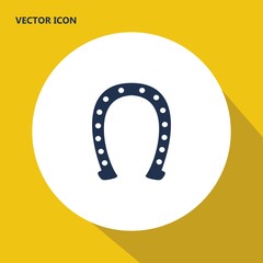 horseshoe vector icon