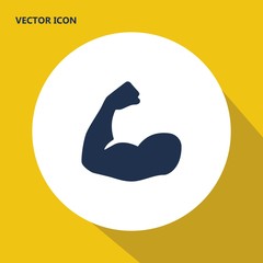 muscle vector icon