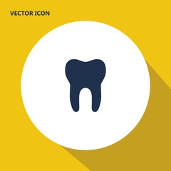 tooth vector icon