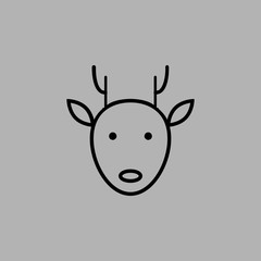 Deer Icon.