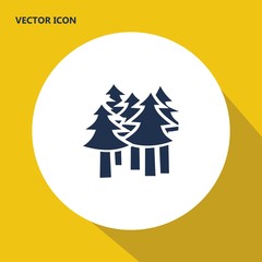 forest vector icon