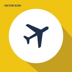 airplane vector icon