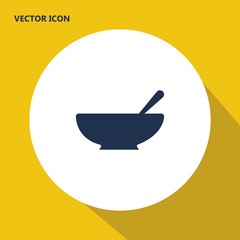 bowl vector icon