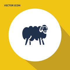 sheep vector icon
