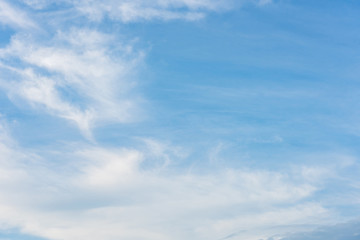 blue sky with cloud