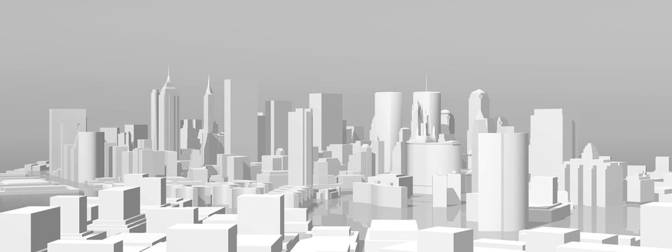 3D Stadtansicht