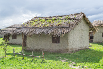 Fototapeta na wymiar Ancient Hut, once a time our ancestors used to live in