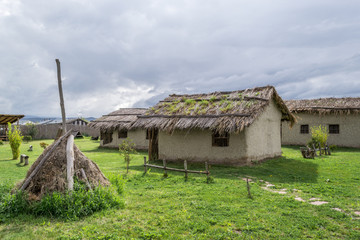Fototapeta na wymiar Ancient village, our ancestors used to live in