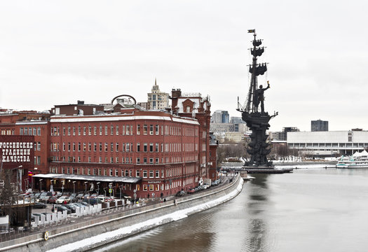 Monument to Peter the Great on the Moscow