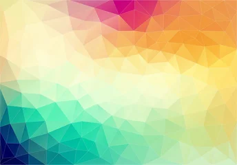 Poster Abstract geometric colorful element. Vector background © igor_shmel