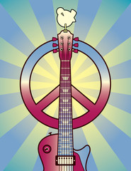 Tribute to Woodstock 1 - obrazy, fototapety, plakaty