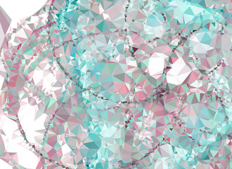 Abstract multicolor mosaic backdrop. Design template. Vector clip art