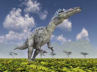 Dinosaur Suchomimus - obrazy, fototapety, plakaty