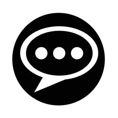 Speech bubble icon