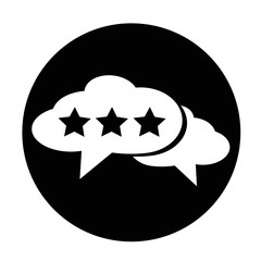 Speech bubble icon