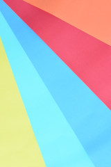 Colorful paper for background and backdrop