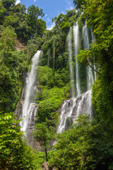 Sekumpul Waterfalls in Bali, Indonesia