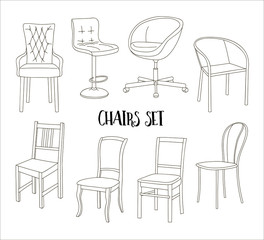 Set of chairs