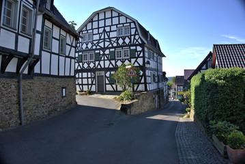 Fachwerkh&auml;user in Blankenberg, Gemeinde Hennef