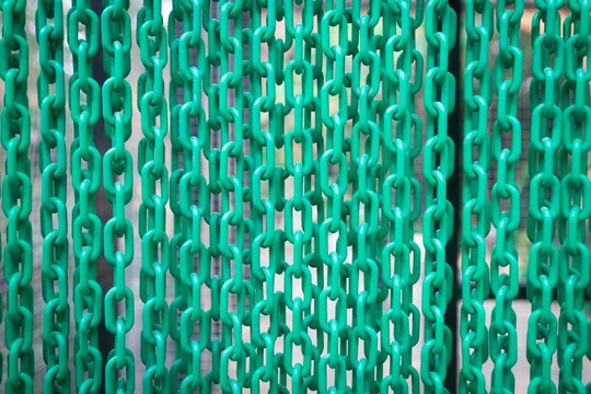 Green chain background